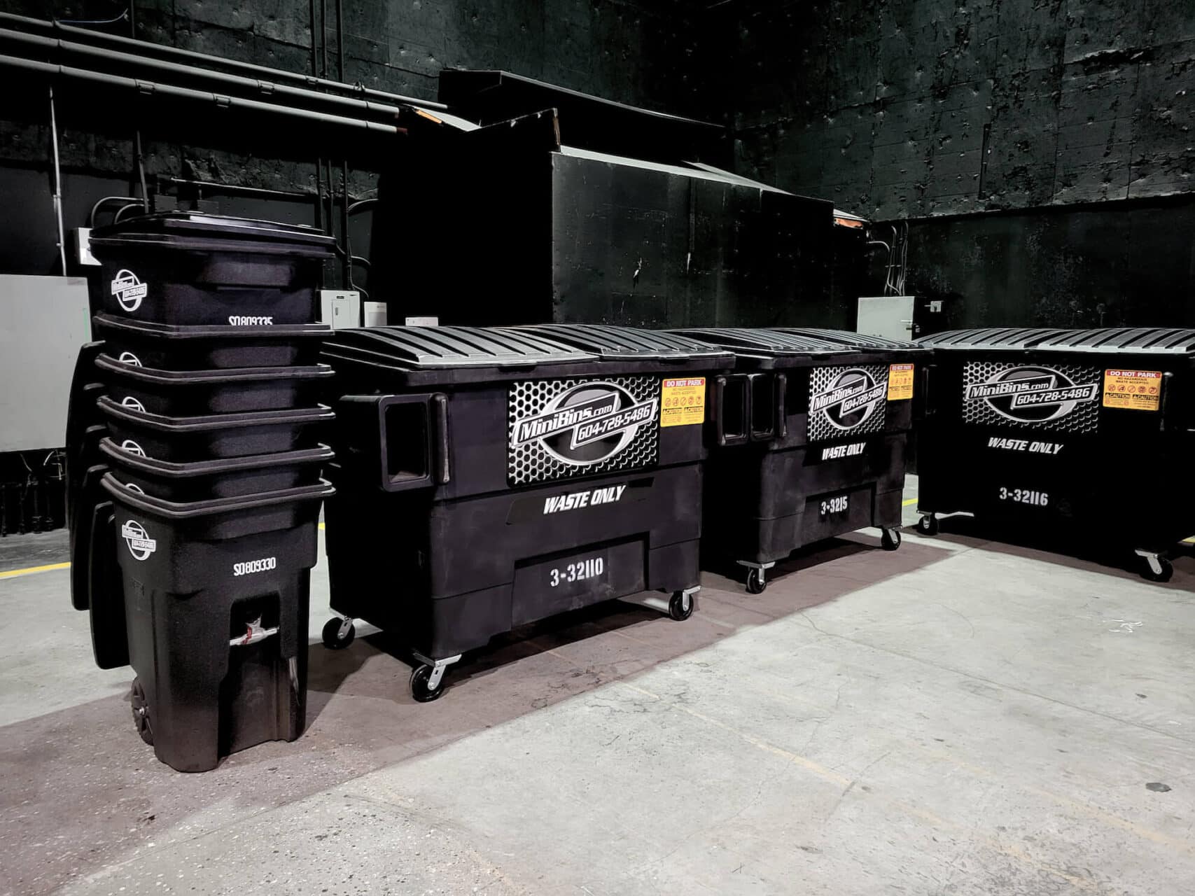 Minbins Garbage Bin Rentals Dumpster Rentals