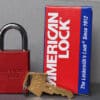 Red American Lock - Image 2